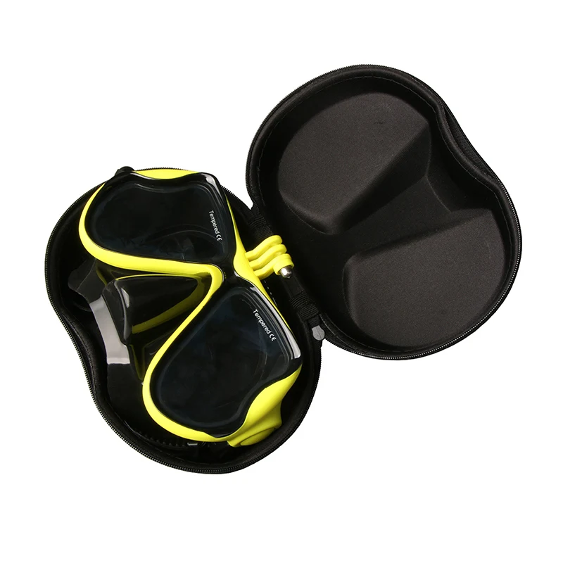 Маска для плавания закаленные очки маска дайвинга камеры GoPro Hero 9 8 7 6 5 Sjcam Sj8 Yi 4K Eken