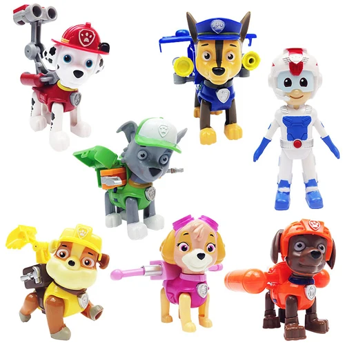 25 Paw Patrol спасательный автобус, собака, автомобиль, фигурки, набор игрушек, щенок, спасательный автомобиль, круизер штаба, смотровая башня, детская edcation игрушка в подарок - Цвет: 25