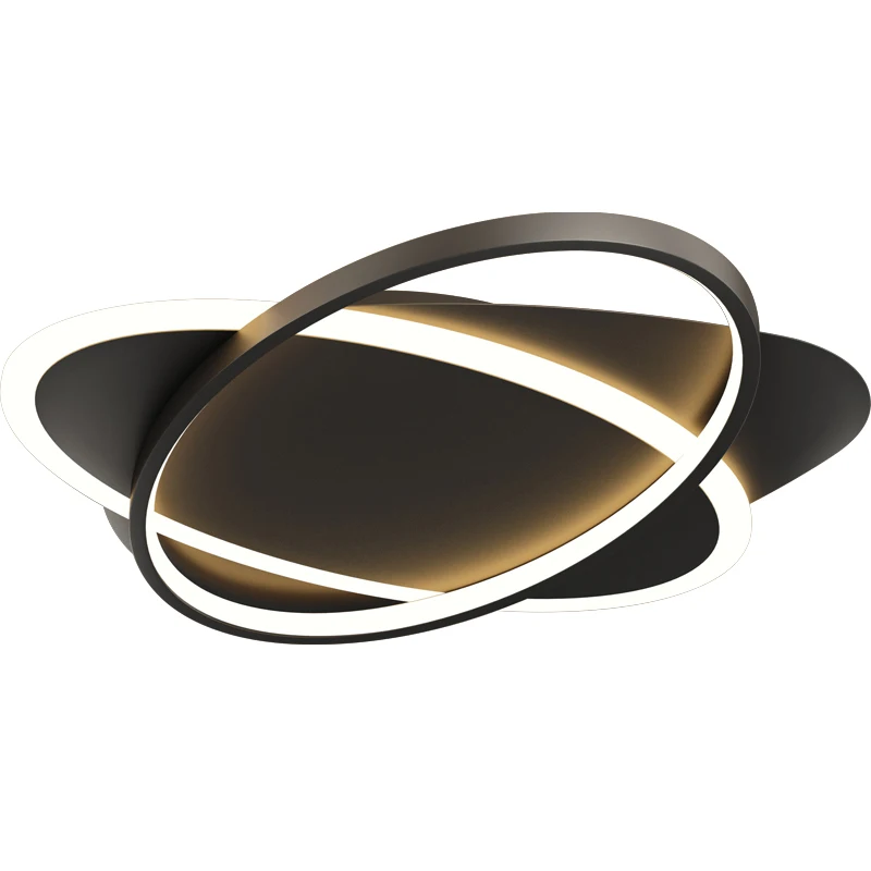 

Black White Finished Modern led Ceiling lights For Living room Bedroom Study room Kitchen Home 110V 220V Ceiling Lamp