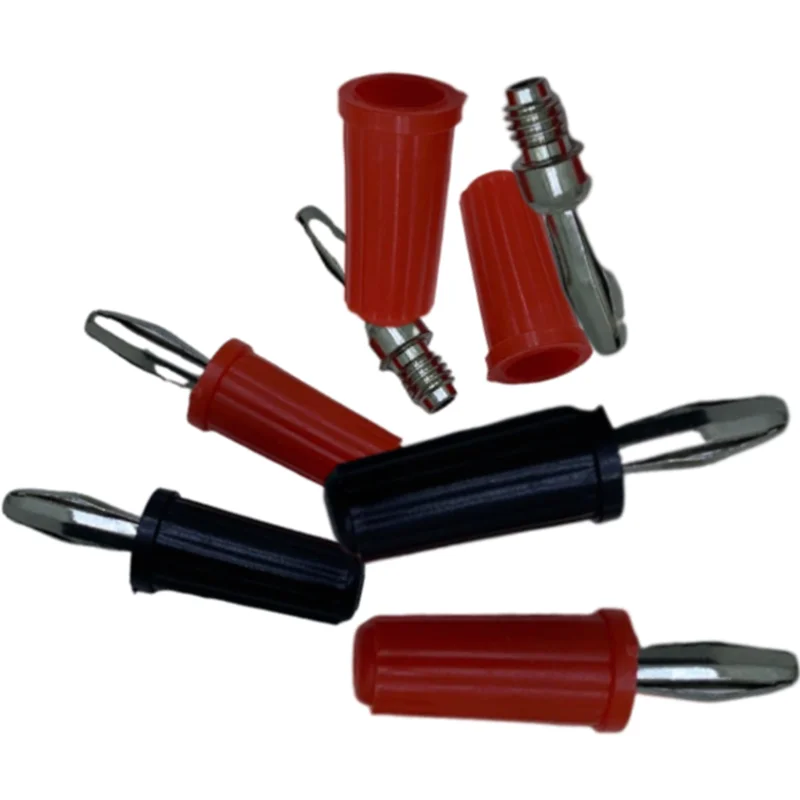 20 шт. 4 мм крест цветок Форма контрольные выводы вилки типа банан сварки DIY разъем