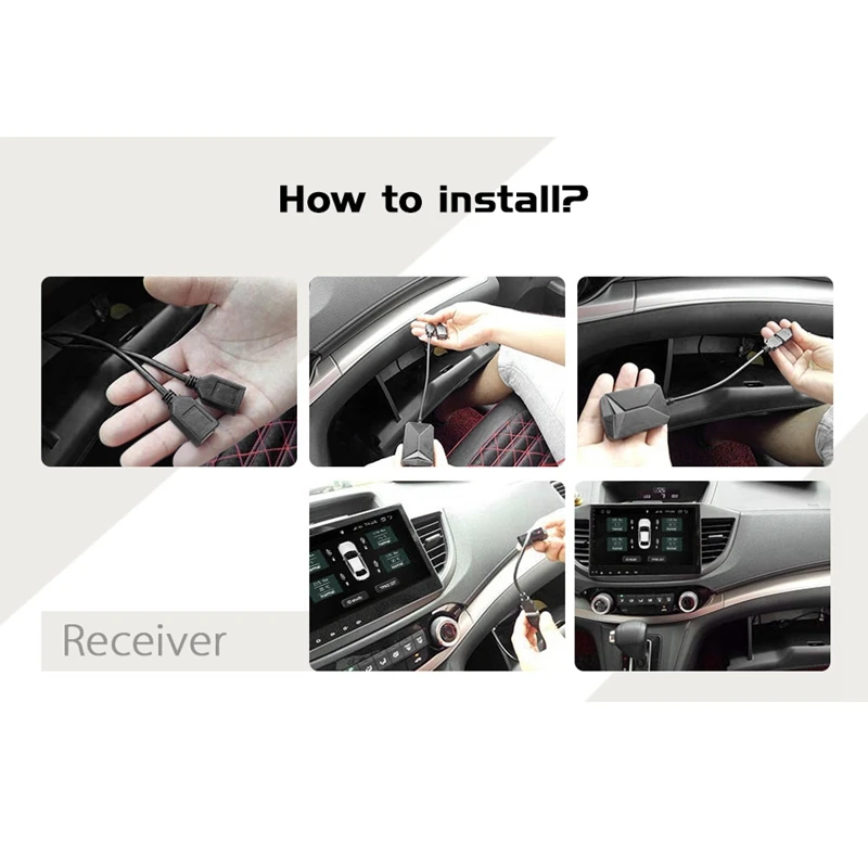 

USB TPMS Built-in Tire Pressure Monitor Android Navigation Tire Pressure Monitoring Alarm System Wireless Transmission