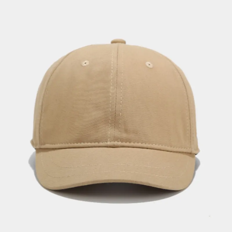 Мужская бейсбольная кепка с короткими полями хлопковая в стиле хип-хоп на весну и