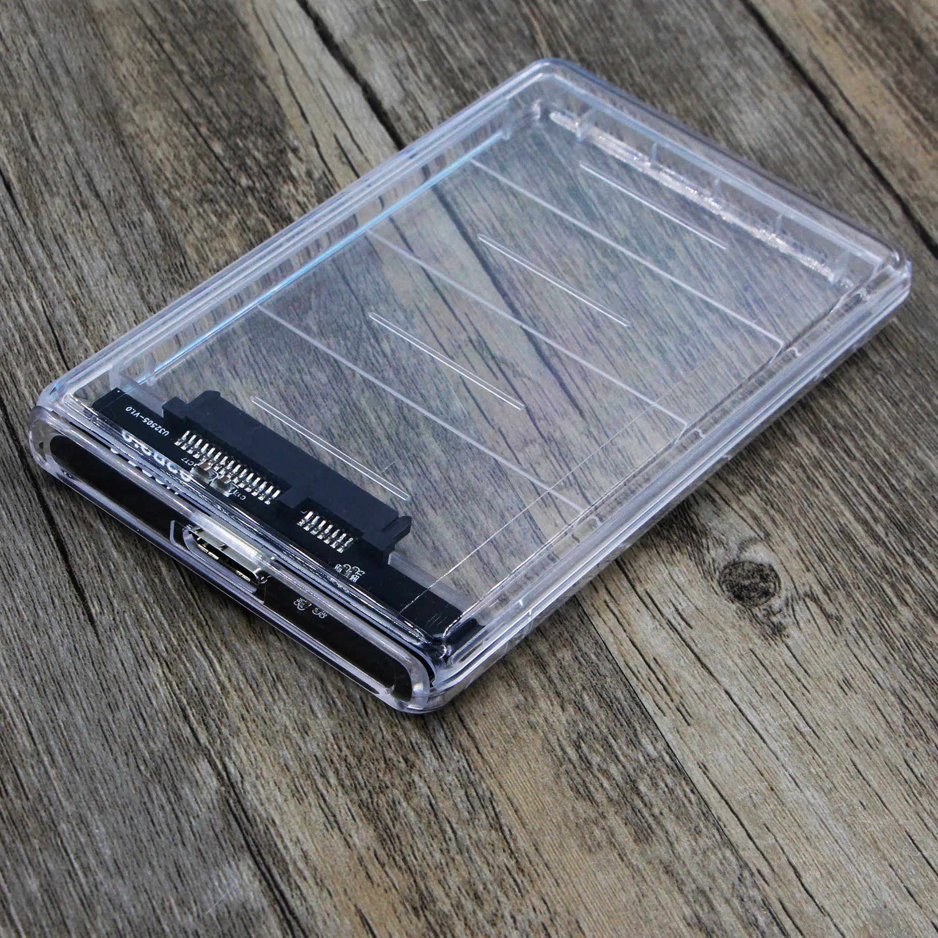 2 5 &quotUSB 3 0 SATA SSD чехол жесткий диск Внешний HDD корпус прозрачный Гбит/с Поддержка UASP