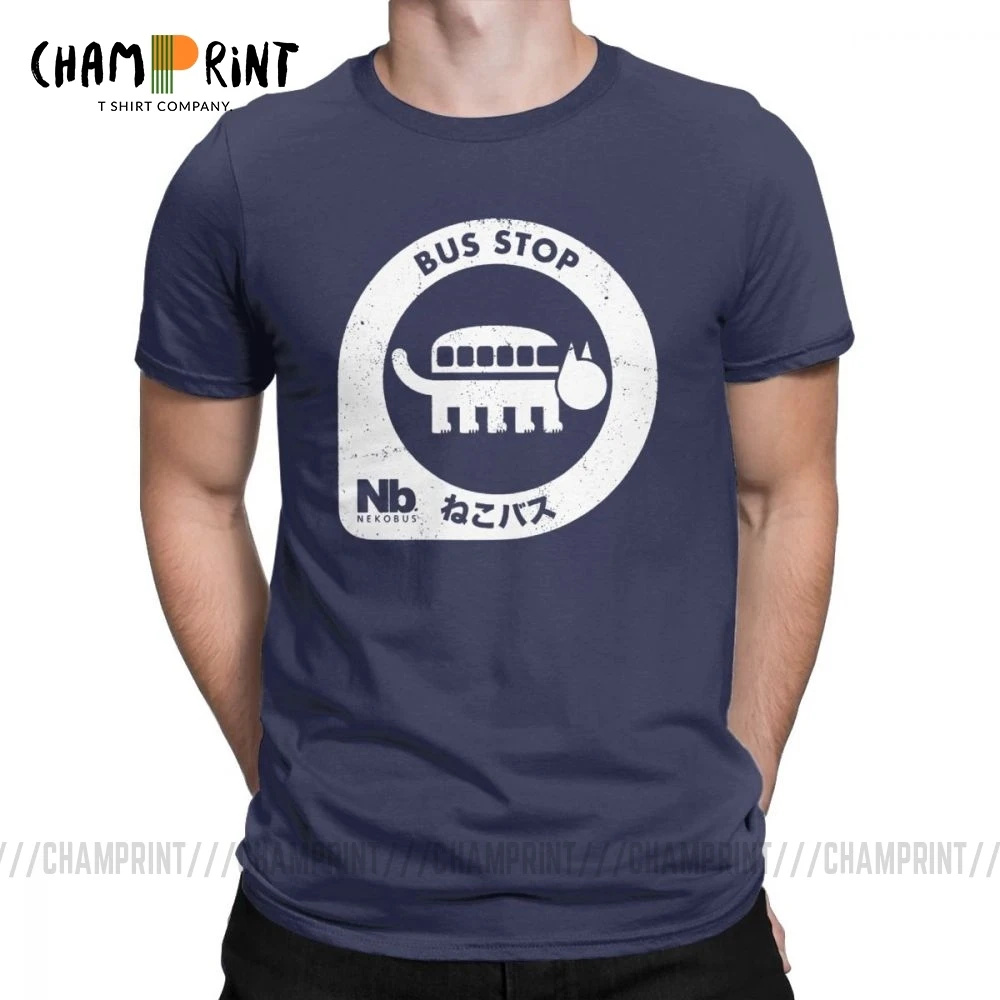 Футболка мужская с принтом Мой сосед Тоторо из чистого хлопка | Мужская одежда