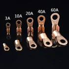 80 шт. медный кабель аккумулятора соединитель терминал открытые наконечники провода терминалы Mayitr OT-3A OT-10A OT-20A OT-40A