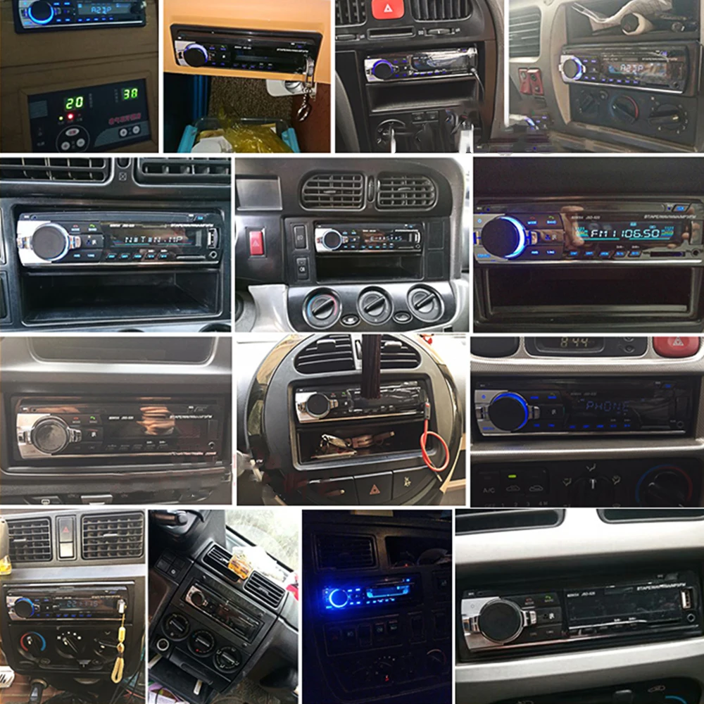 SD USB JSD-520 12 В In-dash 1 din FM Aux вход приемник Автомобильное стерео радио Bluetooth Авторадио