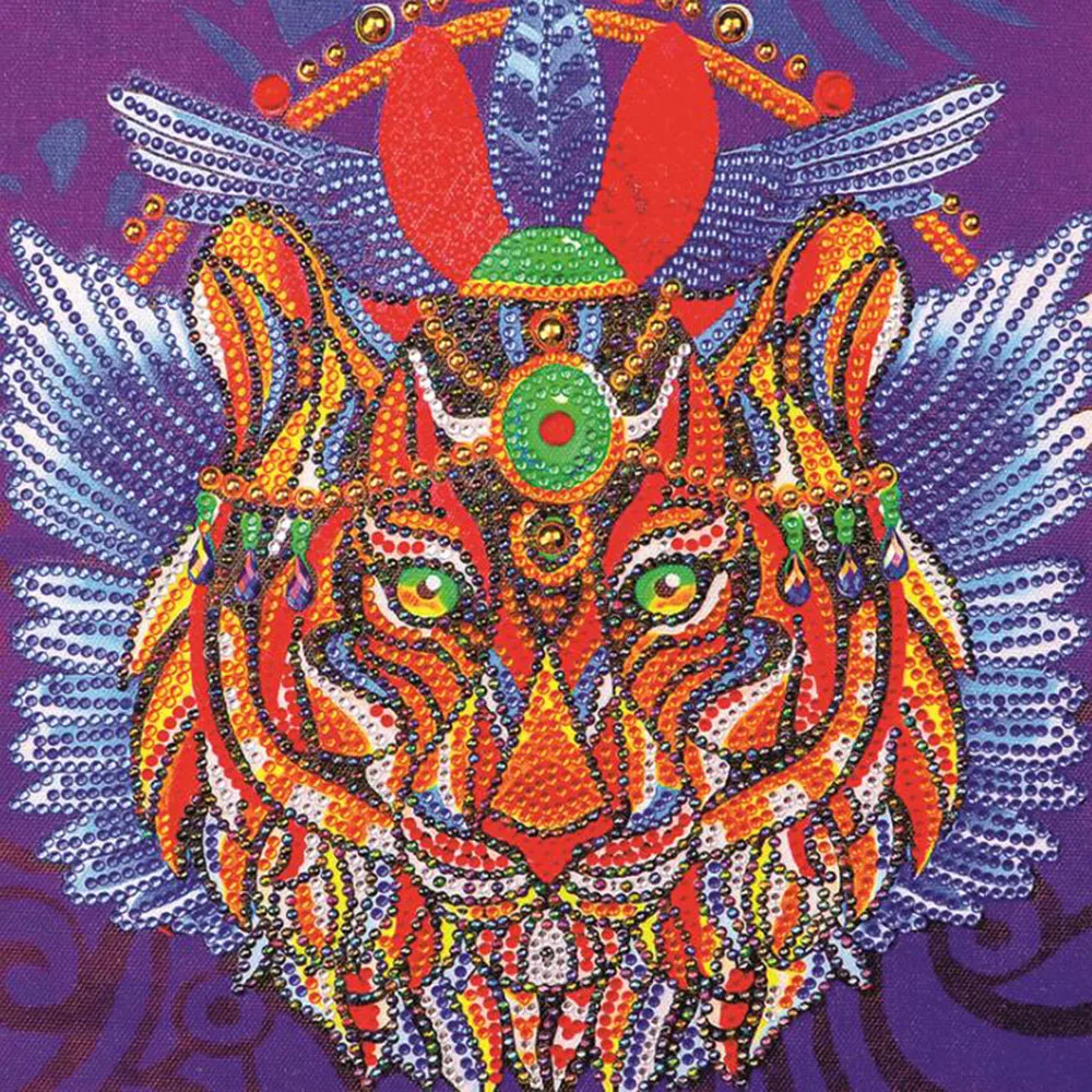 

Алмазная живопись волк тотем, декоративная каменная кирпичная живопись, DIY Вышивка, живопись стразы, наклейки, алмазная живопись, крест