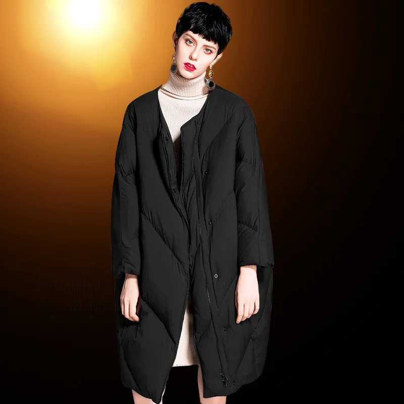 90% Korean Fashion Clothing Womens White Duck Thick Winter women coats Jackets warm woman Down parka