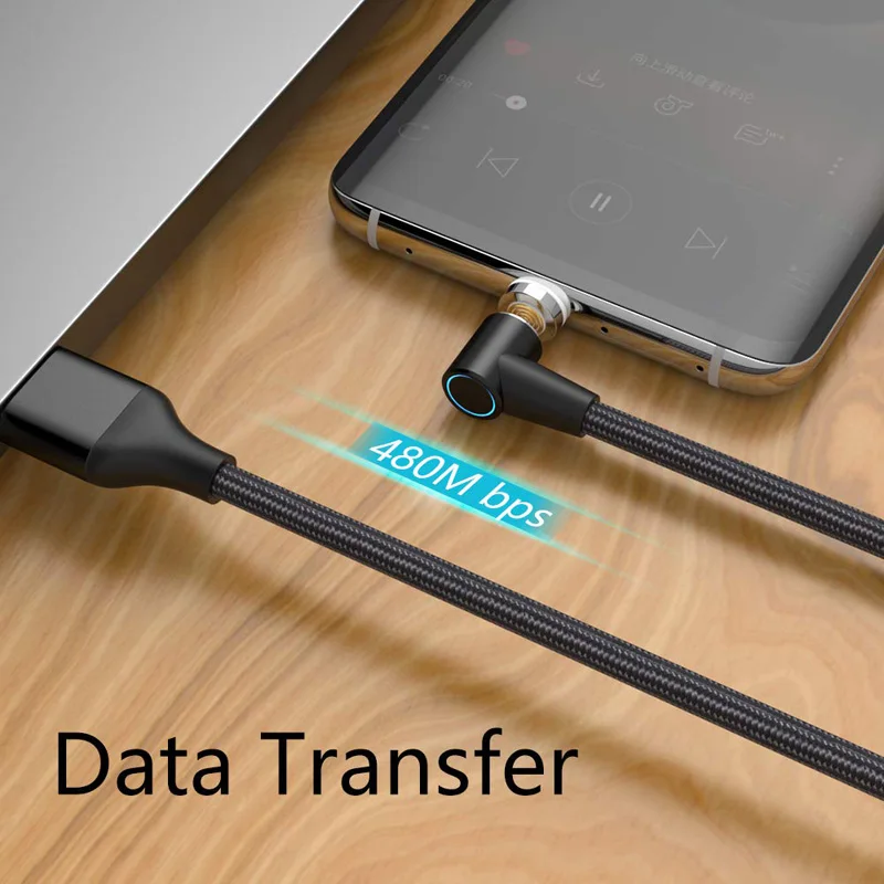 Магнитный USB-кабель Type-C для Samsung Huawei ZTE Realme Oneplus Google Pixel SONY OPPO | Мобильные телефоны и