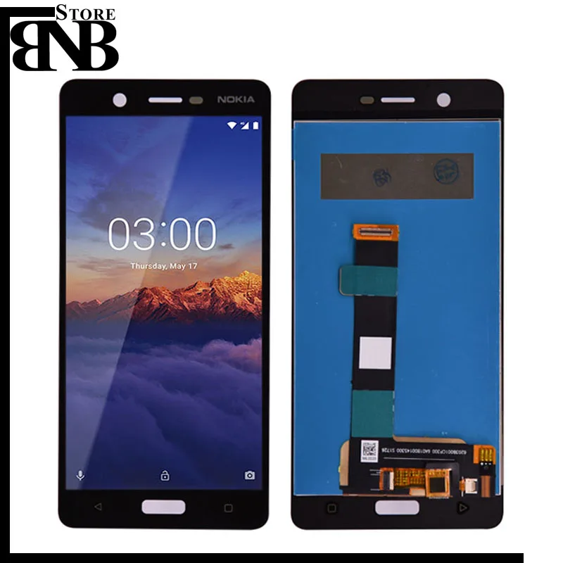 Для Nokia 5 N5 ЖК-дисплей с сенсорным экраном дигитайзер Сенсорная панель в сборе запасные части для Nokia 5 ЖК-экранная панель