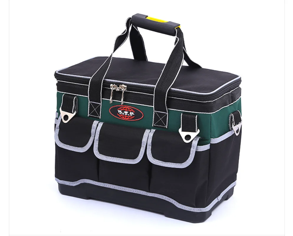 

2021 Upgrade Tool Bag 13/14/16/19/20 In Electrician Bag 1680D Oxford Waterproof Wear-Resistant Strong Tool Storage Toolkit