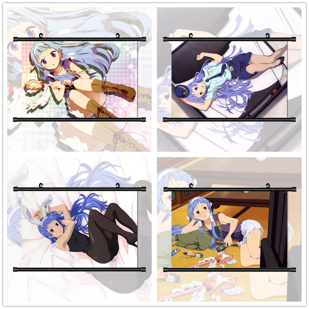 

Картина на холсте, декор для комнаты, картины Kannagi, сумасшедшая храма, Maidens Nagi Zange Aoba, аниме плакат, украшение для дома, настенные художественн...