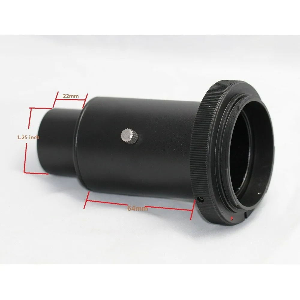 Адаптер для камеры NIKON AI Canon EOS D30 D50 D60 Rebel T5i X6i SL1 DSLR SLR ony E NEX NEX3 на 1,25 дюйма телескопический удлинитель