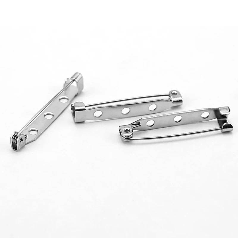 Зажим из нержавеющей стали для украшений сделай сам основа аксессуаров