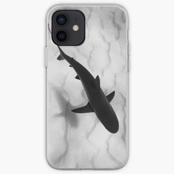 

Shark in silhouette Phone Case for iPhone 5 5S SE X XS XR Max 11 12 13 Pro Max Mini 6 6S 7 8 Plus Dog TPU Cover Soft Flower