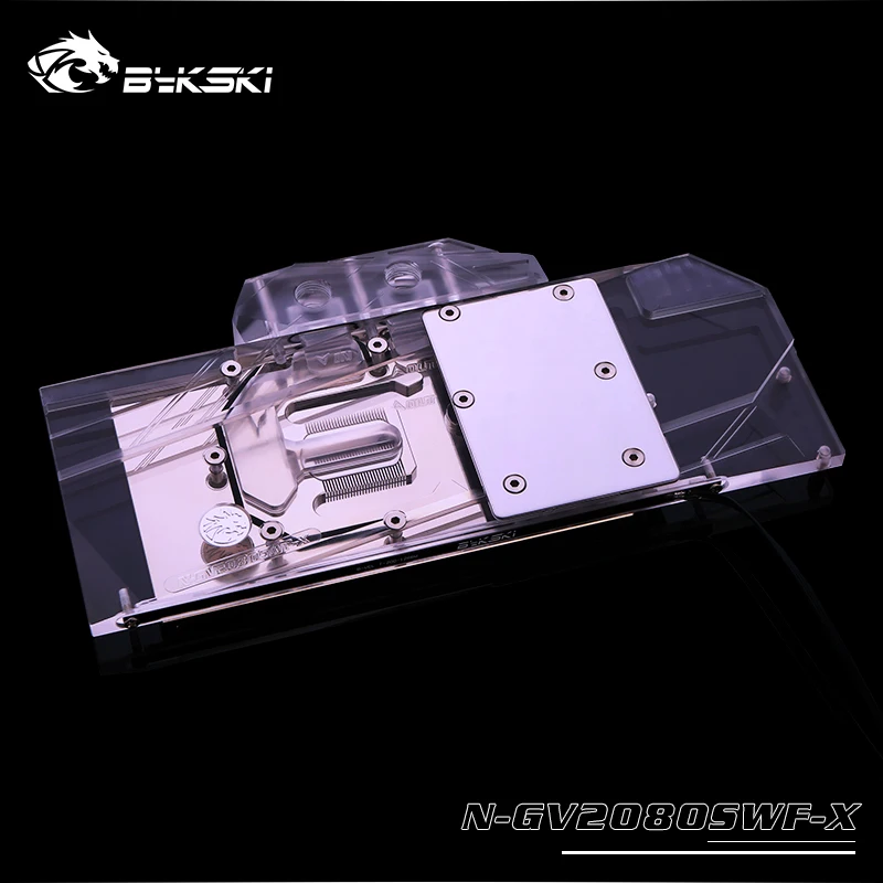 Bykski охладитель GPU для Gigabyte RTX 2070 RTX2080 WINDFORCE OC 8G RTX 2070 2060 супер игровой блок GPU, N-GV2080SWF-X