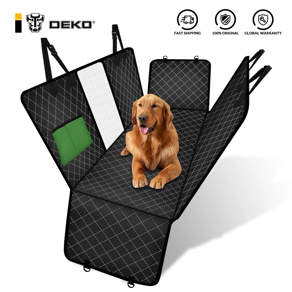 DEKO чехол для на автомобильное сиденье перевозки собак задний коврик сетка
