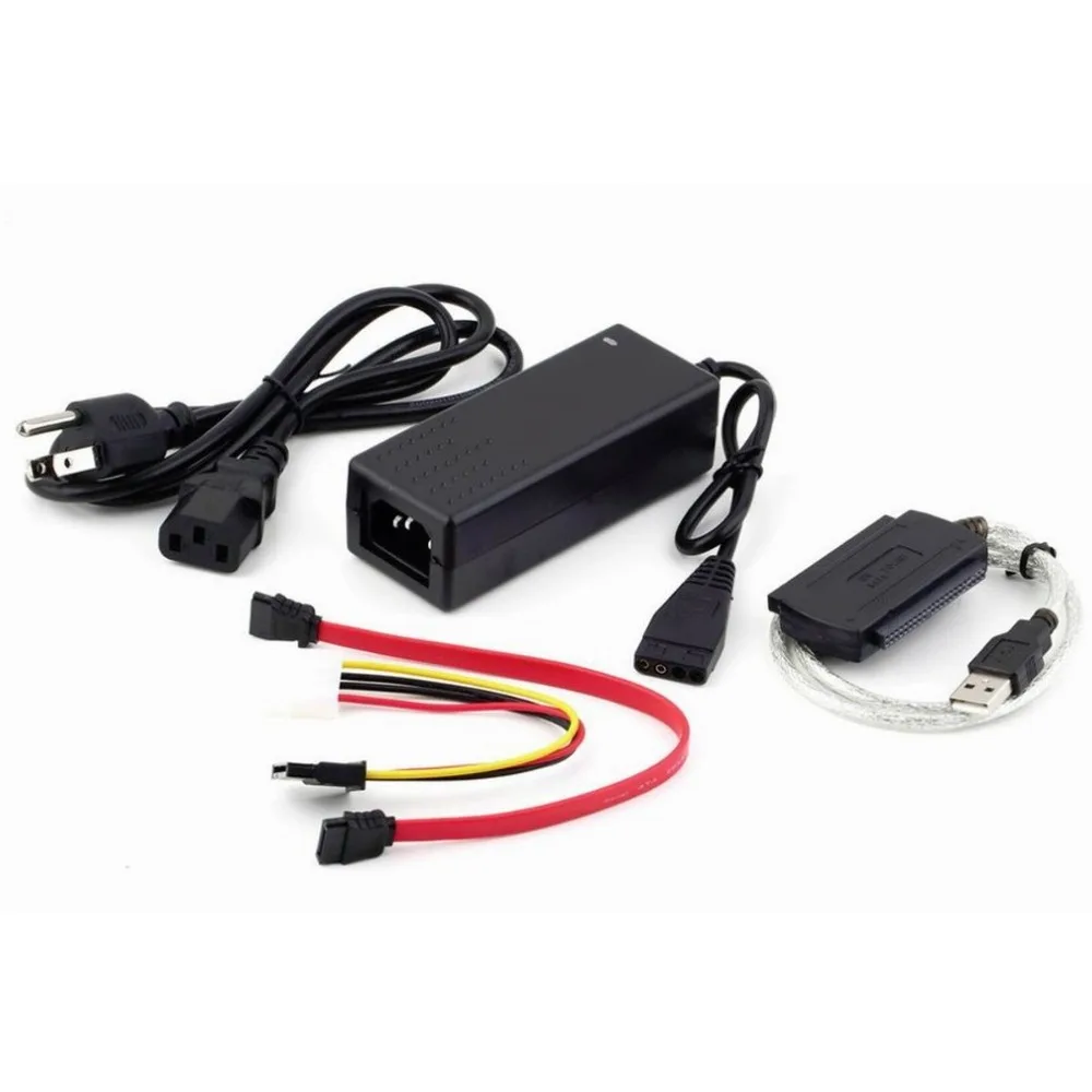 

USB 2.0 to IDE SATA S-ATA 2.5 3.5 HD HDD Hard Drive Adapter