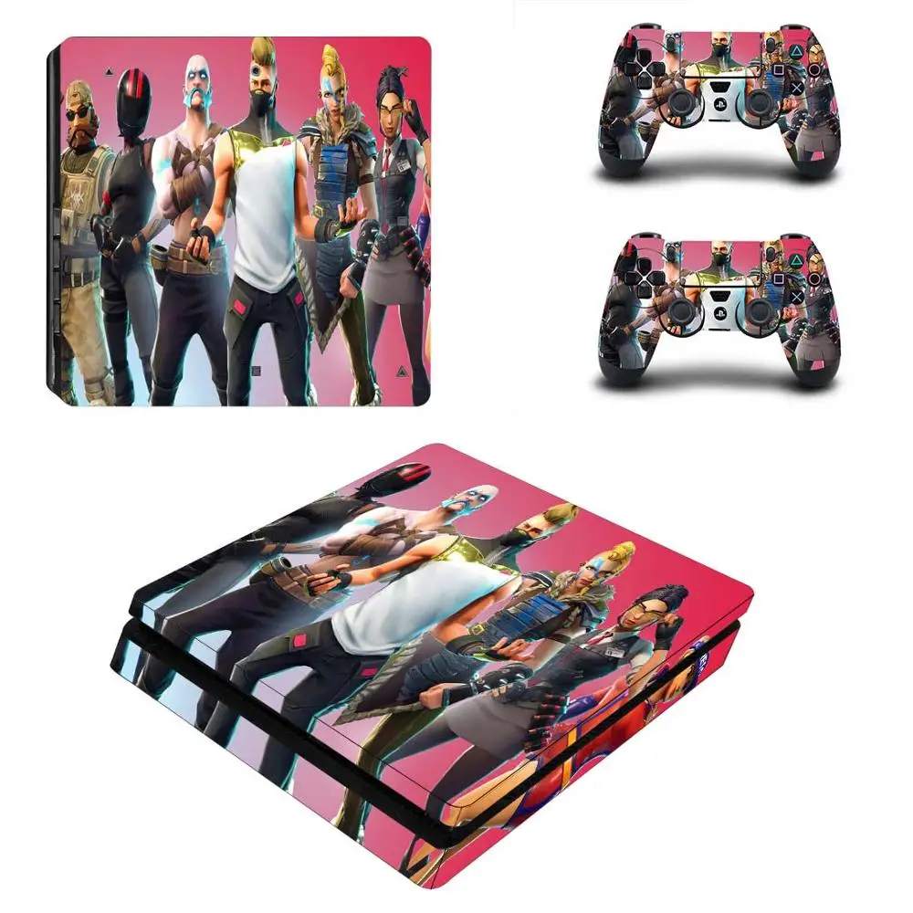 Тонкий защитный чехол для PS4 виниловые наклейки консоли и контроллера Playstation 4