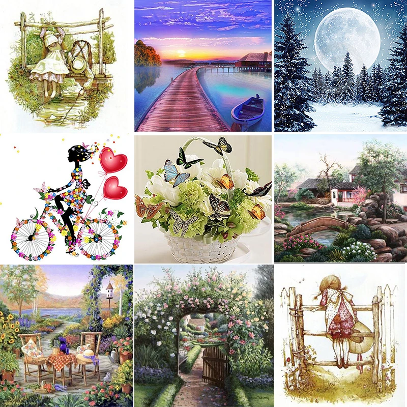 

5D «сделай сам», полностью алмазная живопись, картина для вышивки, Настенный декор, узор, украшение для дома, подарки