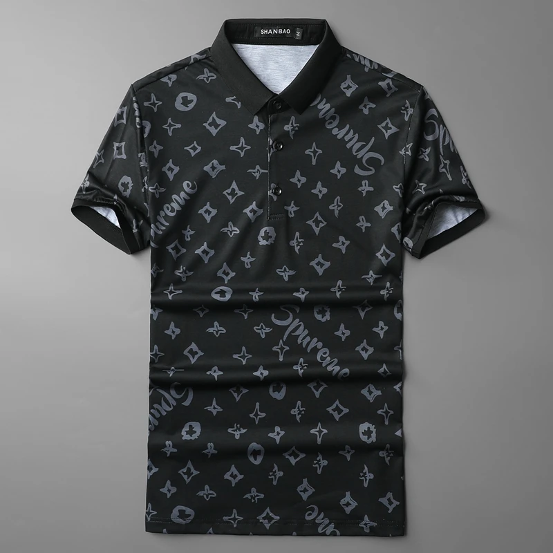 

Men's High Quality Polos Shirts Cotton New Arrivals Classic Brand Designer Polos Shirts for Men Short Sleeve Men clothing E0329