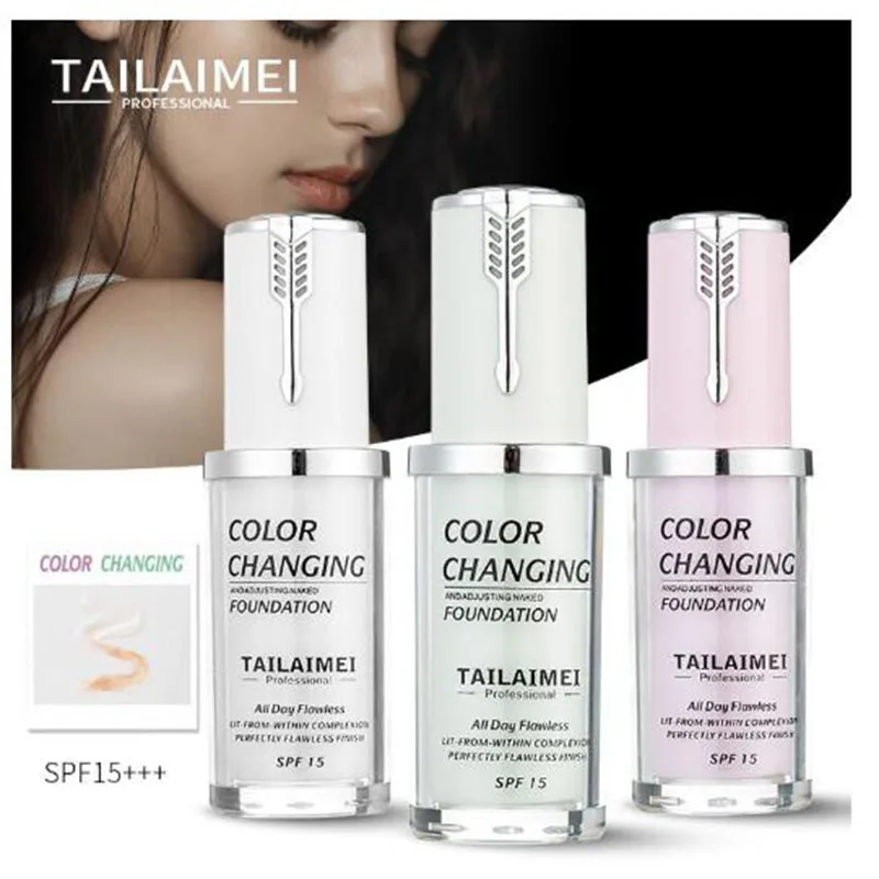 TLM 40 мл Белый и зеленый цвета фиолетовый изменение температуры кисточка для