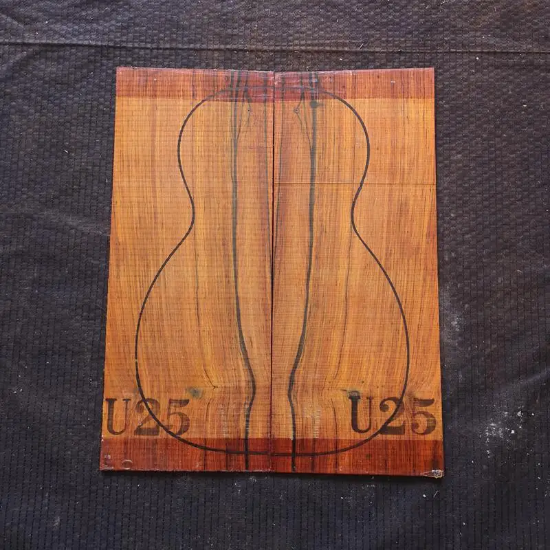 Южная Америка импортированная Гавайская гитара cocobolo гитара из твердой древесины задняя боковая панель шпон гитара материал для изготовления аксессуаров