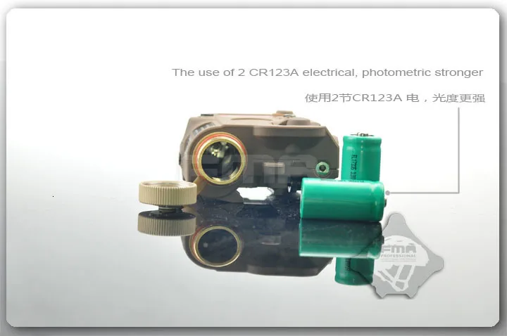 anpeq-15 fma funcional Улучшенная серия светодиодный белый светильник+ зеленый лазер инструкции принести ИК линзы BK eqp-15 TB0068