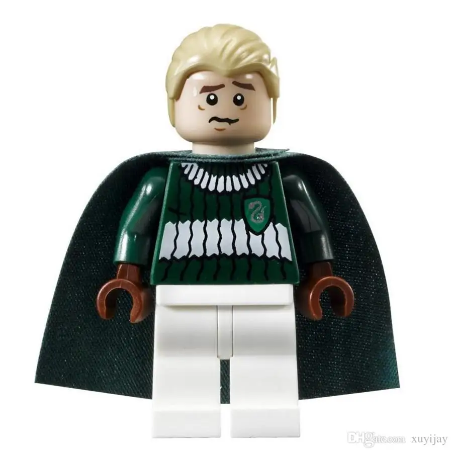 Одиночная продажа Малфой HP108 фильм Мини фигурки Квиддич матч Минифигурки собрать