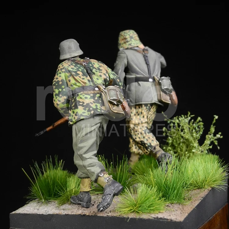 1/35 весы Неокрашенная Смола рисунок расследование 2 Коллекция фигурок фигурка