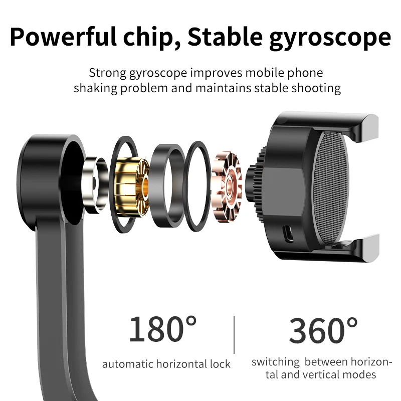 S1: одноосевой ручной шарнирный стабилизатор бесщеточный Штатив для телефона