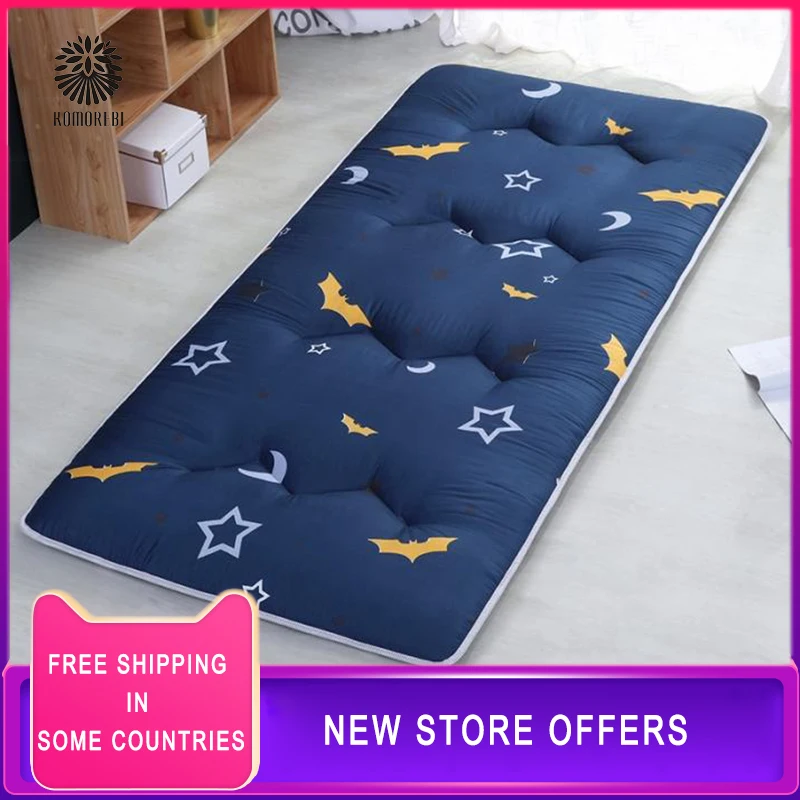 저렴한 비 슬립 라이트 매트리스 가정용 호텔 침구 보호 패드 학생 접이식 다다미 매트리스 바닥 바닥 슬리핑 매트