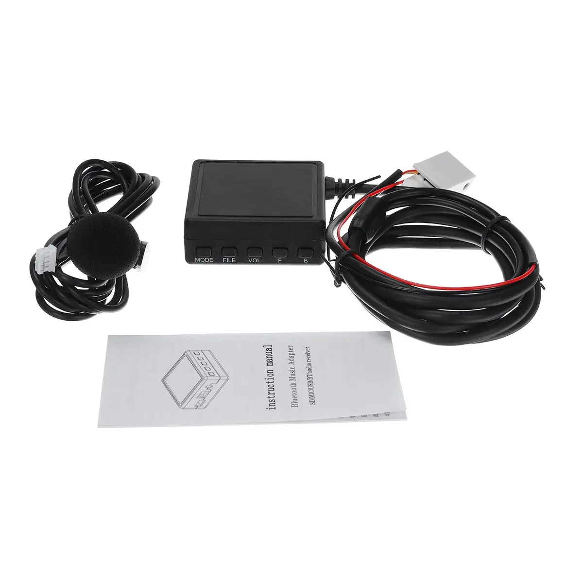 Bluetooth Aux Receiver Cable with USB microphone Hands-free Adapter for Mercedes Benz W169 W245 W203 W209 W164 |