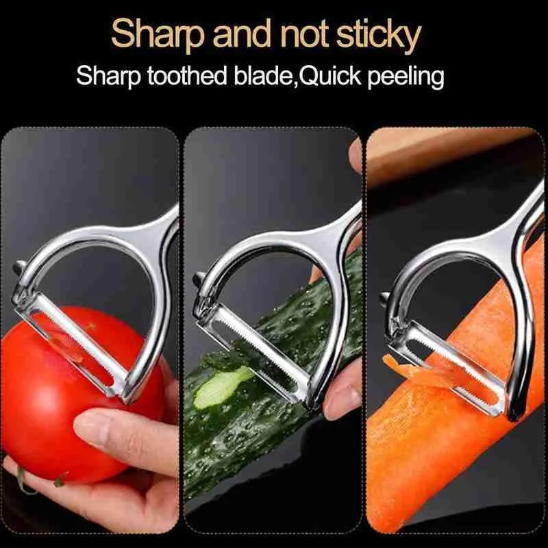 1 шт. креативный цинковый сплав зубчатый Овощечистка фрукты Дыня строгальный