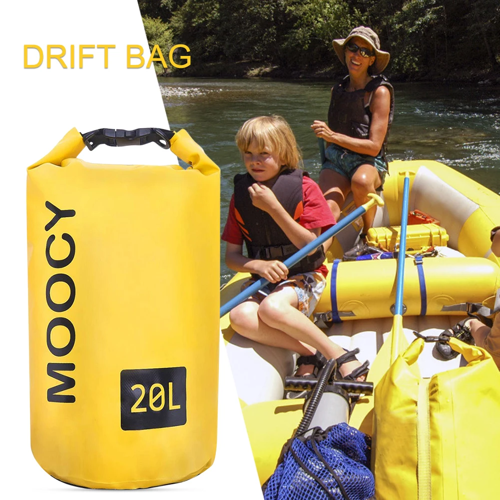 

10/20L PVC Waterproof Dry Bag Sand Anchor for Kayak Rowing Boat Swim Rafting Storage Pack Water Sports Equipment