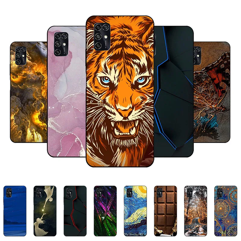 

For ZTE V2020 Smart Case Soft TPU Tiger Back Cover Case For ZTE Blade V2020 Smart 8010 Silicone Case Funda for BladeV2020 Smart