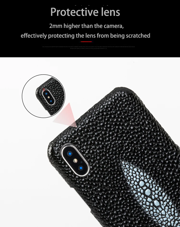 Роскошный чехол для телефона из воловьей кожи для iPhone 6, 6s, 7, 8 Plus, 11 Pro, X, Xr, Xs Max, чехол с жемчужной текстурой рыбы для 6 p, 6s, p, 7, p, 8 p, чехол