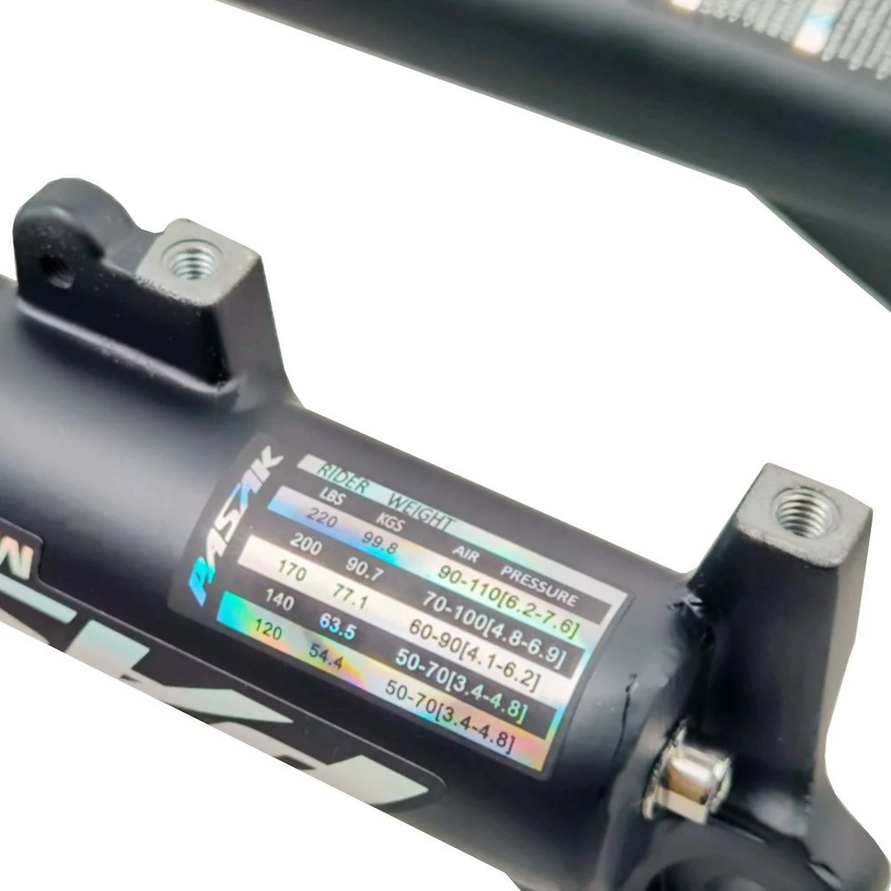 Вилка пневматическая для горного велосипеда 20 дюймов 100 мм 9 | Спорт и развлечения