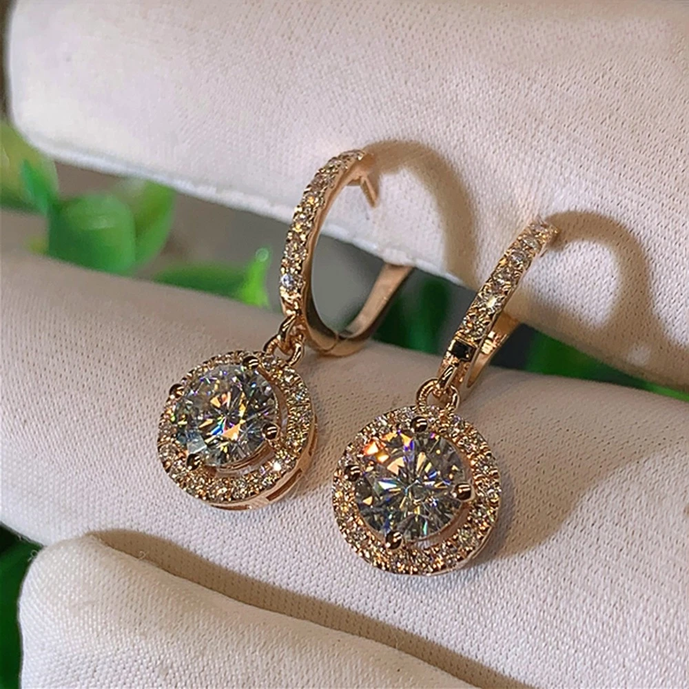 

CAOSHI Temperament Classic AAA CZ Dangle Earrings for Women Elegant Shining Bright Jewelry Bridal Accessories Wedding Party Gift