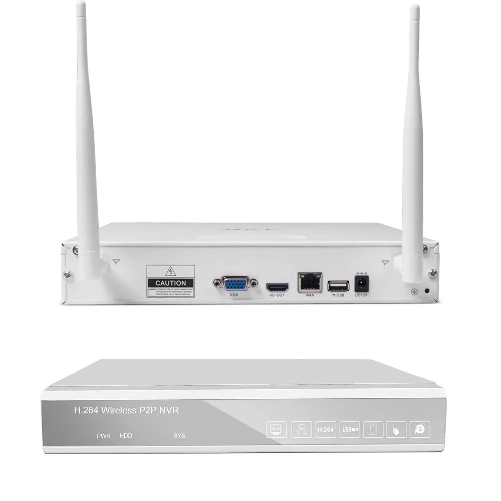 Беспроводная камера видеонаблюдения 4/8 каналов 960P/1080P Wi Fi водонепроницаемая IP