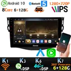 360 панорамная камера Android 10,0 6G + 128G GPS радио CarPlay SPDIF DSP Автомобильный мультимедийный плеер для Toyota RAV 4 RAV4 2006-2012 IPS