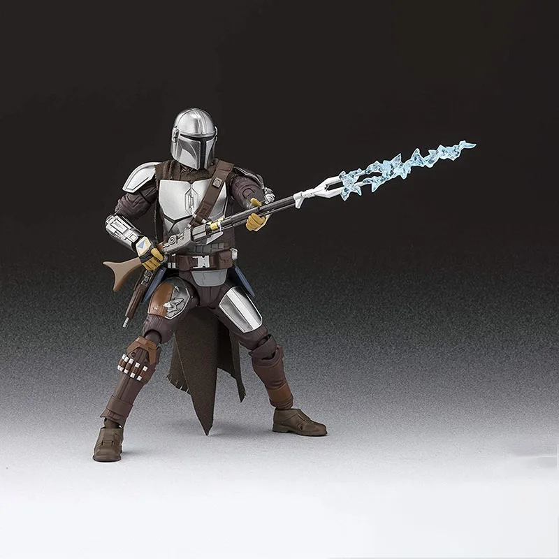 

BANDAI Tamashii Nations Star Wars The Mandalorian Besker Armor S.H.Figuarts Action Figure Collection Assemble Model Kids Toys