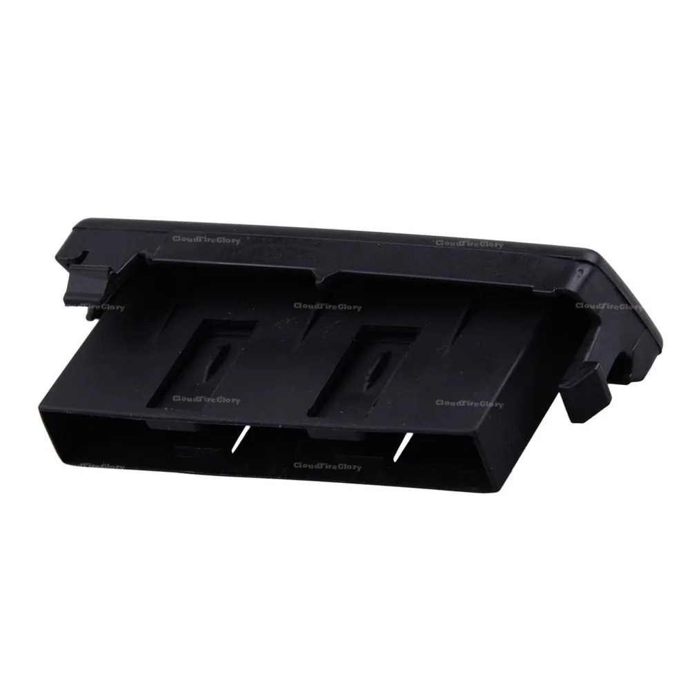Черный карман для карт VolksWagen Polo 9N 2005 2006 2007 2008 2009 LHD Центральный монет ящик хранения