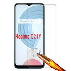 Чехол RealmeC21 Y RMX3261 для Realme C21Y, Защитная пленка для ЖК-экрана телефона, закаленное стекло для Realme C 21Y HD