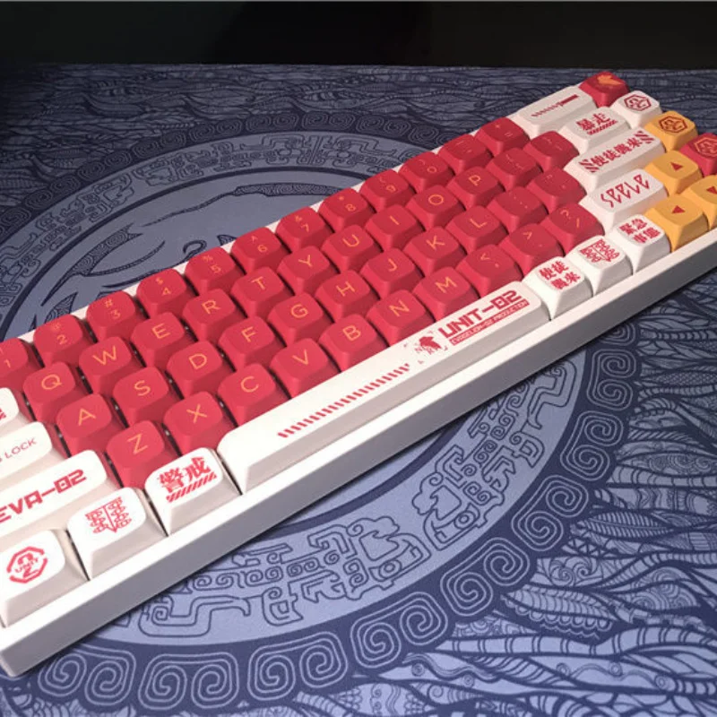 

120 Key Keycap EVA Second Machine PBT Sublimation QX1 Profile XDA Height DIY Ball Cap Mechanical Keyboard Key Cap