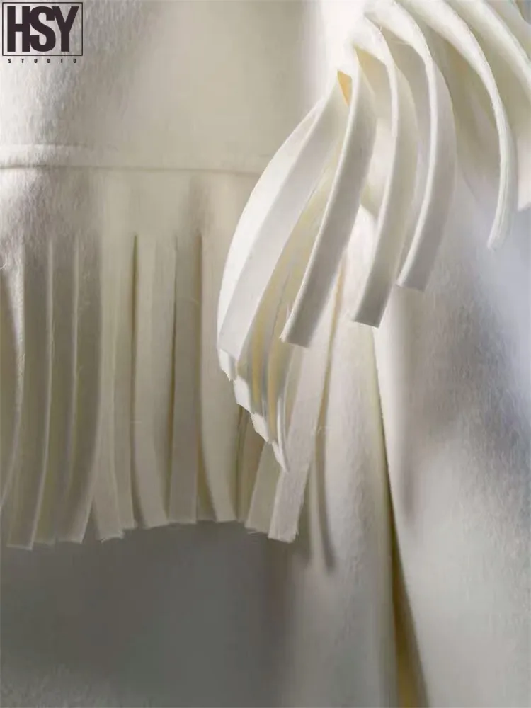 【HSY】2019 осенне-зимние новые женские дизайнерские Пионерские модные лацкан