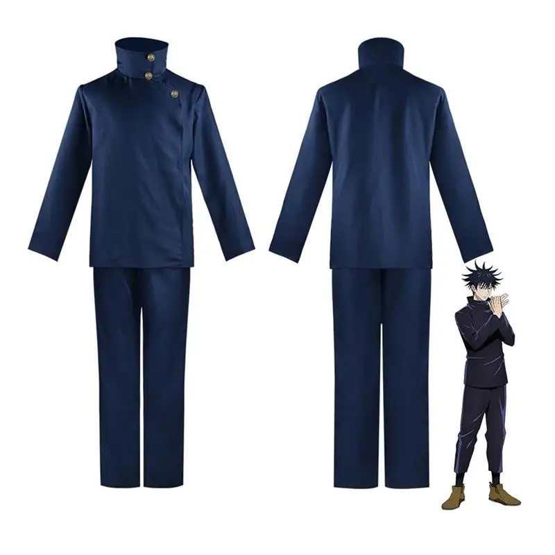 

Мужской костюм для косплея аниме юютсу кайсен кугисаки нобара Косплей Топы рубашка брюки комплект для вечеринки для выступления Униформа п...