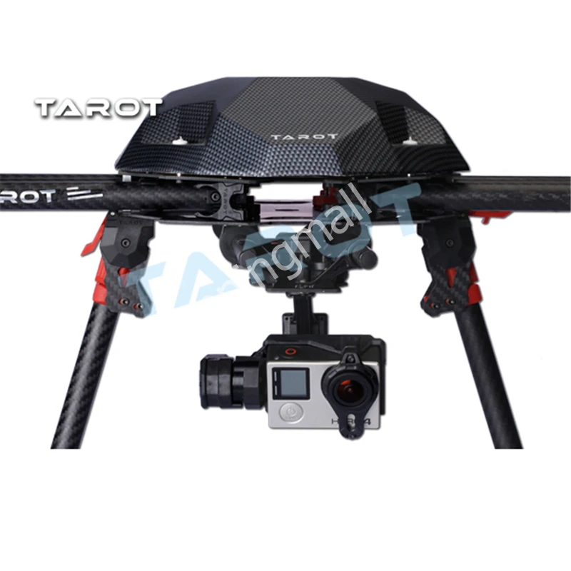 Таро GOPRO T4 3D 3 осевой бесщеточный шарнирный замок TL3D01 для 4 /Gopro + /Gopro3 дрона с