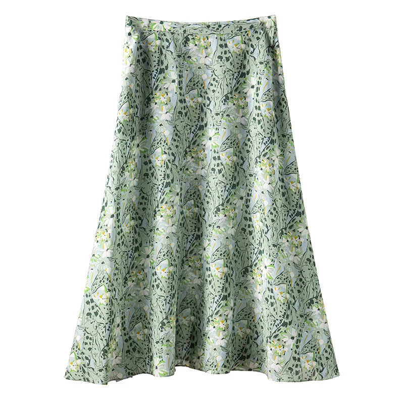 

summer fashion women's skirt plaid denim zaraing female 2021 y2k mini high waist gothic fairy yarn a-line skirt