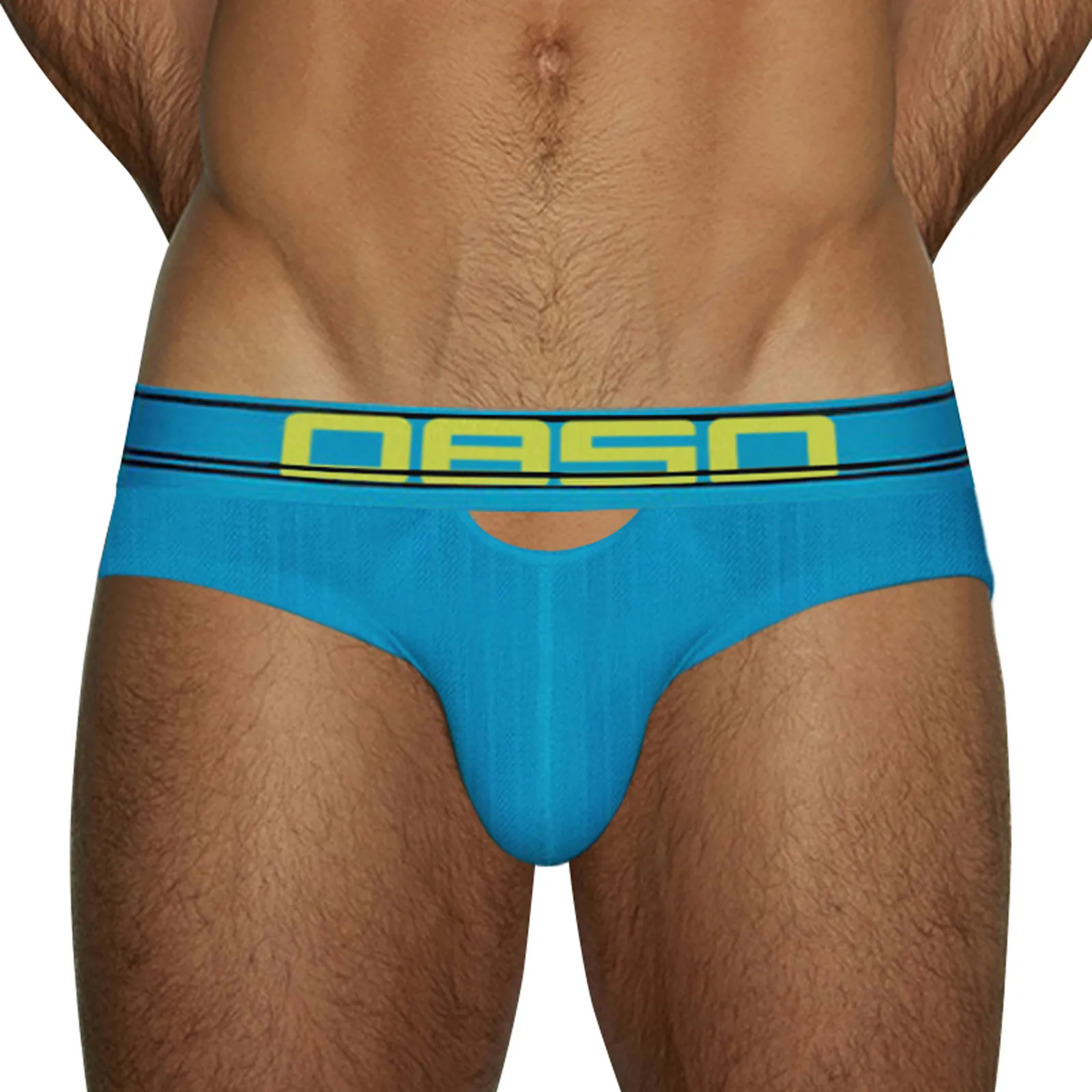 Сексуальное мужское нижнее белье Feitong брифы с буквенным принтом женское